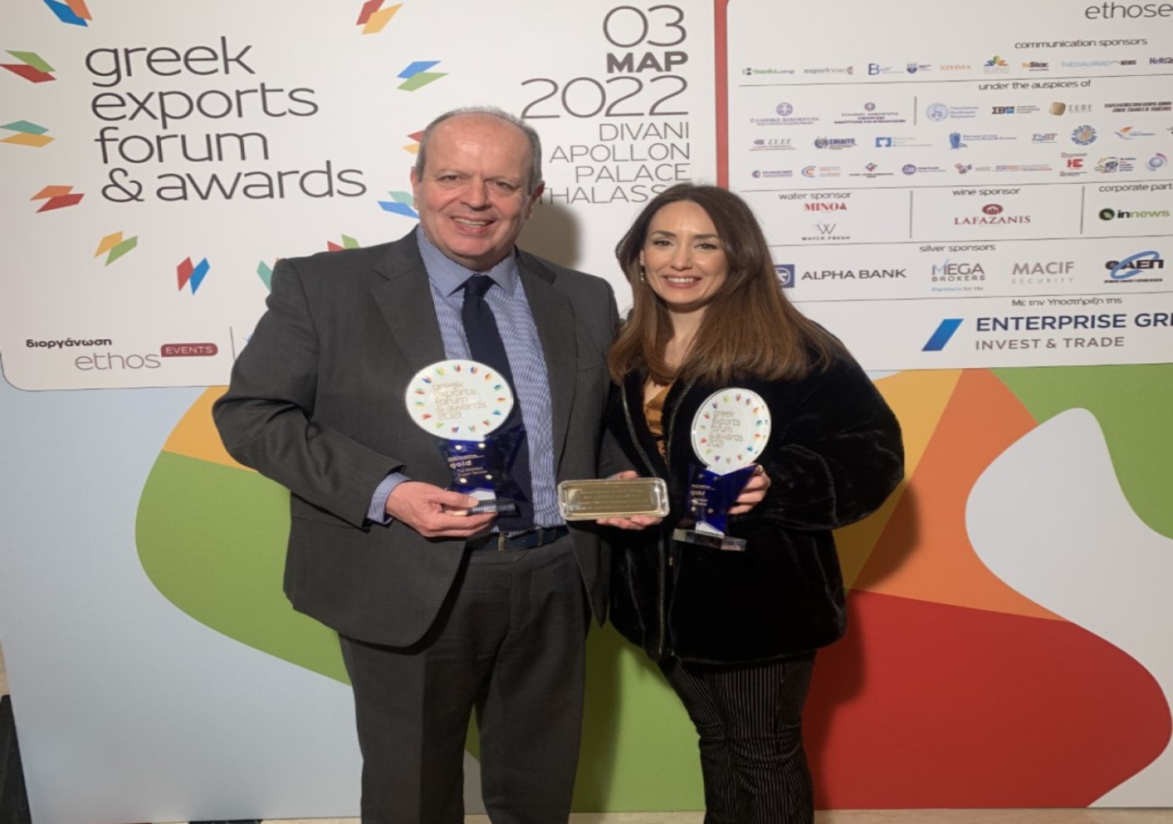 H Great Exhibitions απέσπασε διπλή χρυσή βράβευση στα Greek Exports & Forum Awards