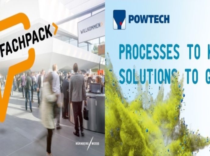 Οι κορυφαίες εμπορικές εκθέσεις POWTECH και FACHPACK θα διεξαχθούν για πρώτη φορά παράλληλα 