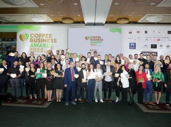 Όλος ο κόσμος του καφέ στα Coffee Business Awards 2022