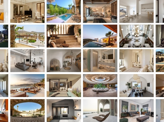 Δείτε τα 30 Ξενοδοχεία που θα διαγωνιστούν στα 100% Hotel Design Awards 2023