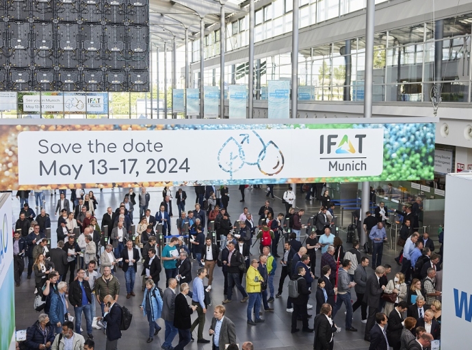 Επιστρέφει 13 - 17 Μαΐου η Διεθνής Έκθεση IFAT Munich 