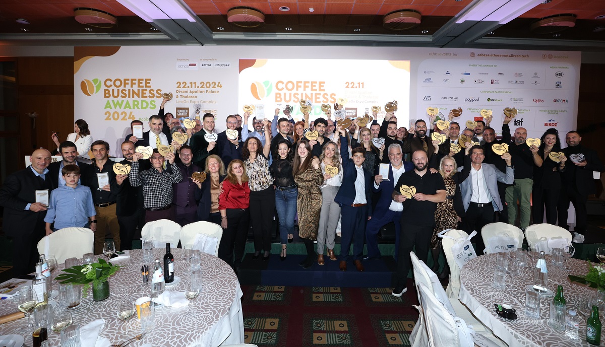Coffee Business Awards 2024: Βραβεύθηκαν οι κορυφαίοι της καφεστίασης