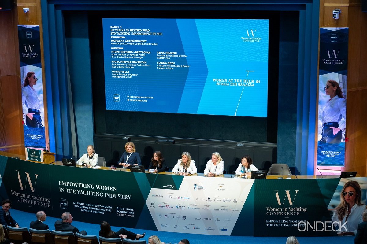 Συγκίνηση και έμπνευση στο Women in Yachting Conference 2025