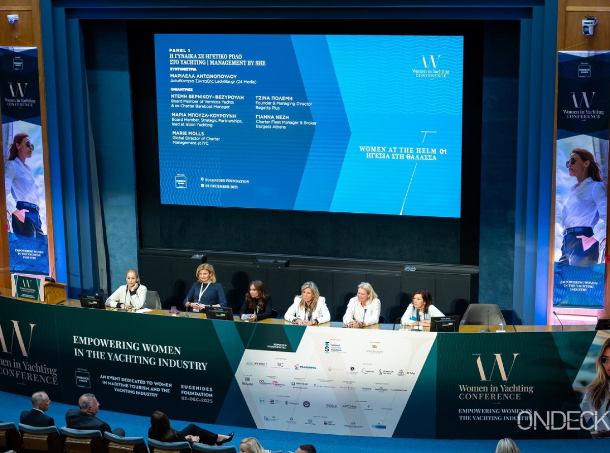 Συγκίνηση και έμπνευση στο Women in Yachting Conference 2025