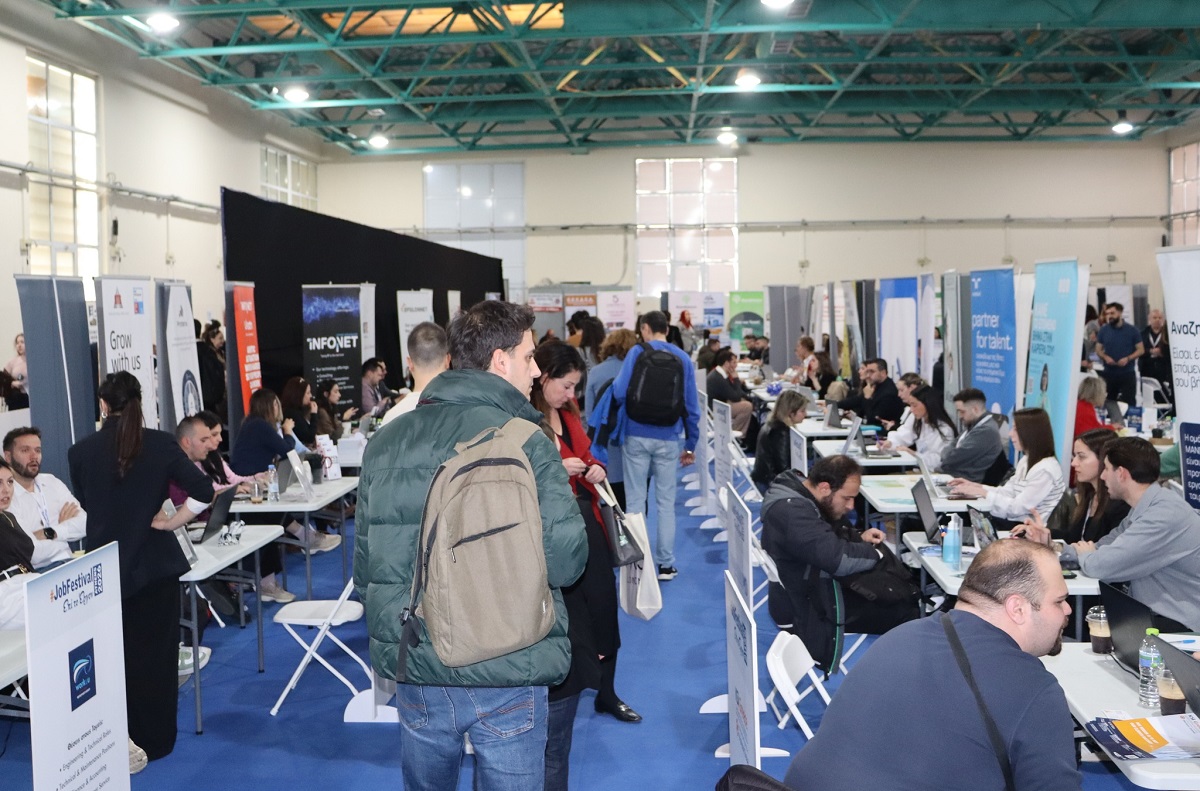 Πάνω από 8.000 συναντήσεις εργασίας με 200+ εργοδότες στο Athens #JobFestival 2026 