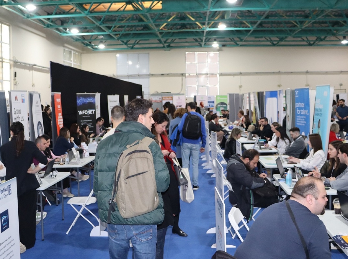 Πάνω από 8.000 συναντήσεις εργασίας με 200+ εργοδότες στο Athens #JobFestival 2026 