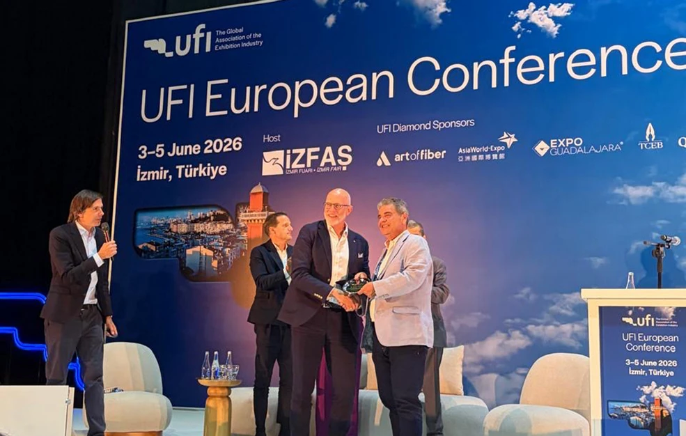 Τιμητική διάκριση της UFI  στον Αντιπρόεδρο του ΣΟΚΕΕ Δρ. Κυριάκο Ποζρικίδη