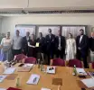 Στη Γ.Σ. της CEFA ο Διευθύνων Σύμβουλος της ΔΕΘ-HELEXPO, Ανδρέας Μαυρομμάτης - Επίτιμος Πρόεδρος της CEFA ο Δρ. Κυριάκος Ποζρικίδης