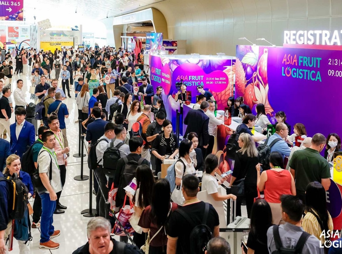 ASIA FRUIT LOGISTICA 2026: Ρεκόρ συμμετοχών και δυναμική παρουσία της Ελλάδας με εθνικό περίπτερο