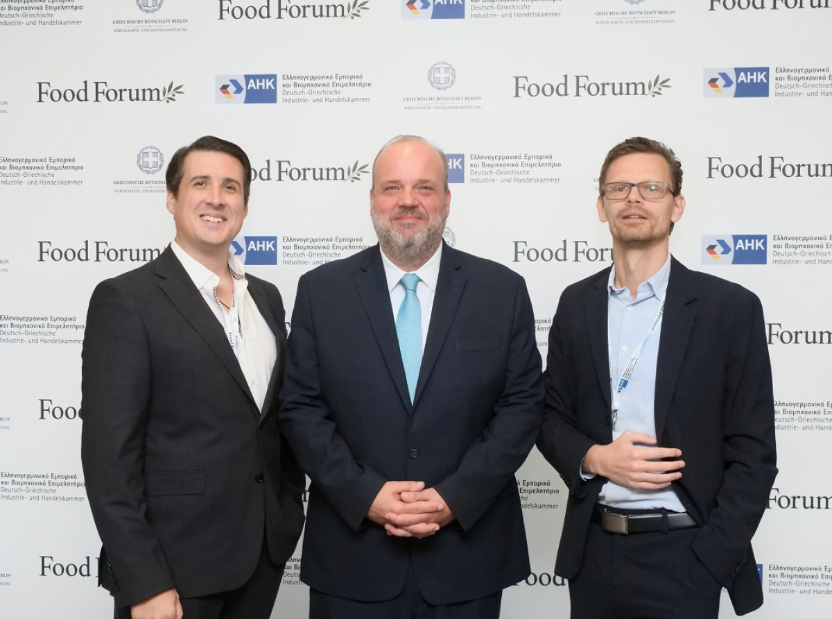 Σπύρος Πρωτοψάλτης στο Food Forum: Στοίχημα η ποσοτική και ποιοτική ενίσχυση των ελληνικών εξαγωγών στη Γερμανία